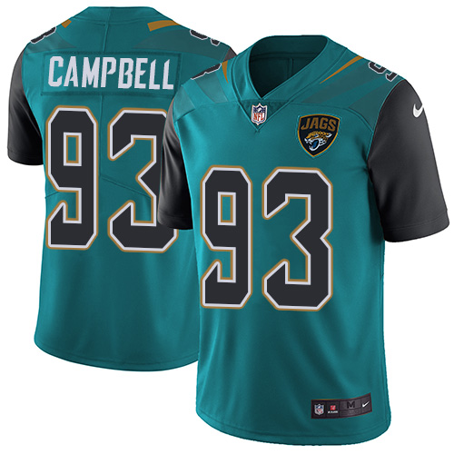 2019 Men Jacksonville Jaguars #93 Campbell green Nike Vapor Untouchable Limited NFL Jersey